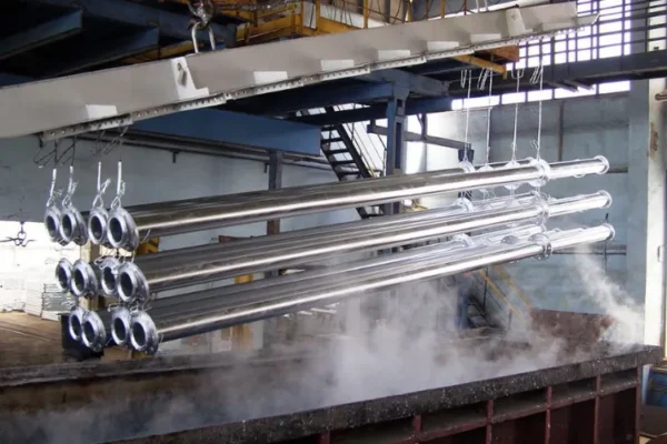Гаряче цинкування труб газотранспортної мережі с парою