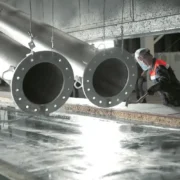 Гаряче цинкування труб газотранспортної мережі с парою в оцинковці-galery