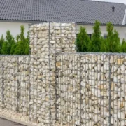 Габіонна сітка з камінням наповенним всередині-galery