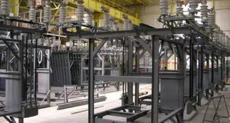 Стальные порталы открытых распределительных устройств ОРУ