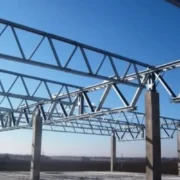 Довгі металеві ферми для ангарних навісів-galery